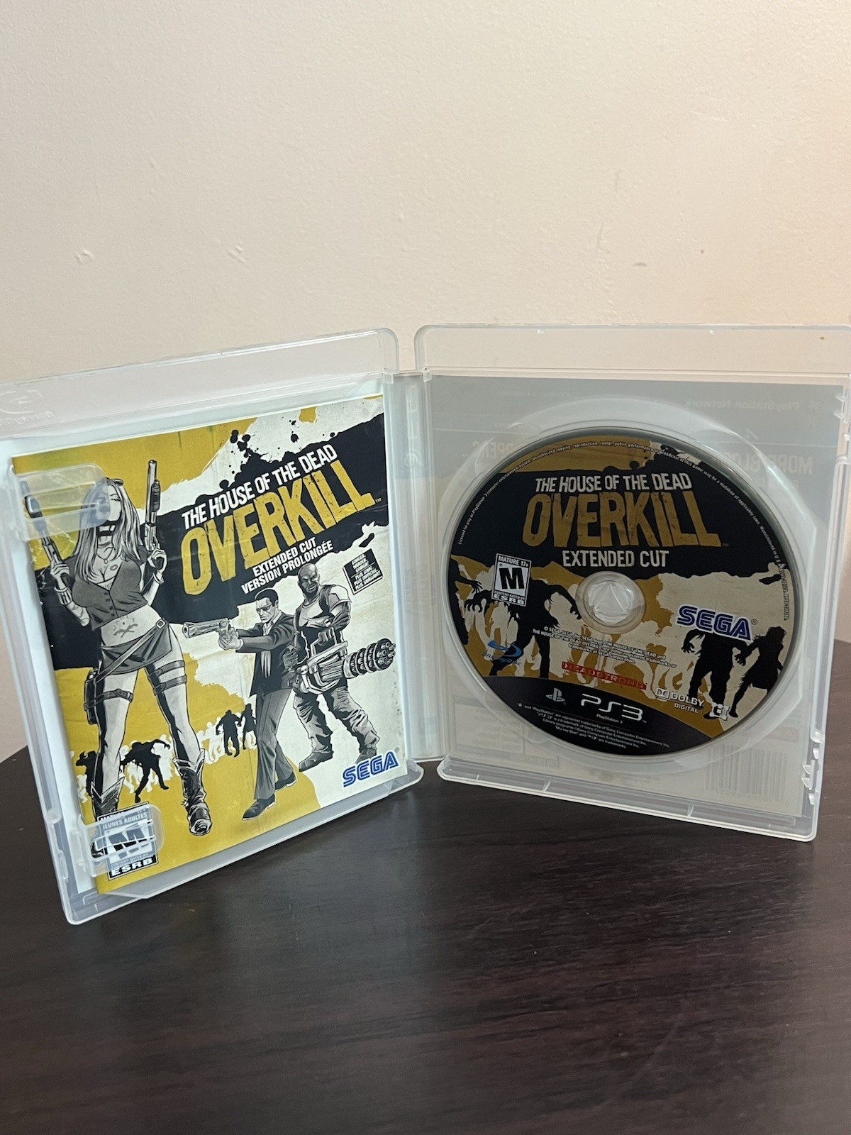 The House of the Dead: Overkill Extended Cut PS3 2011 CIB - photo 3