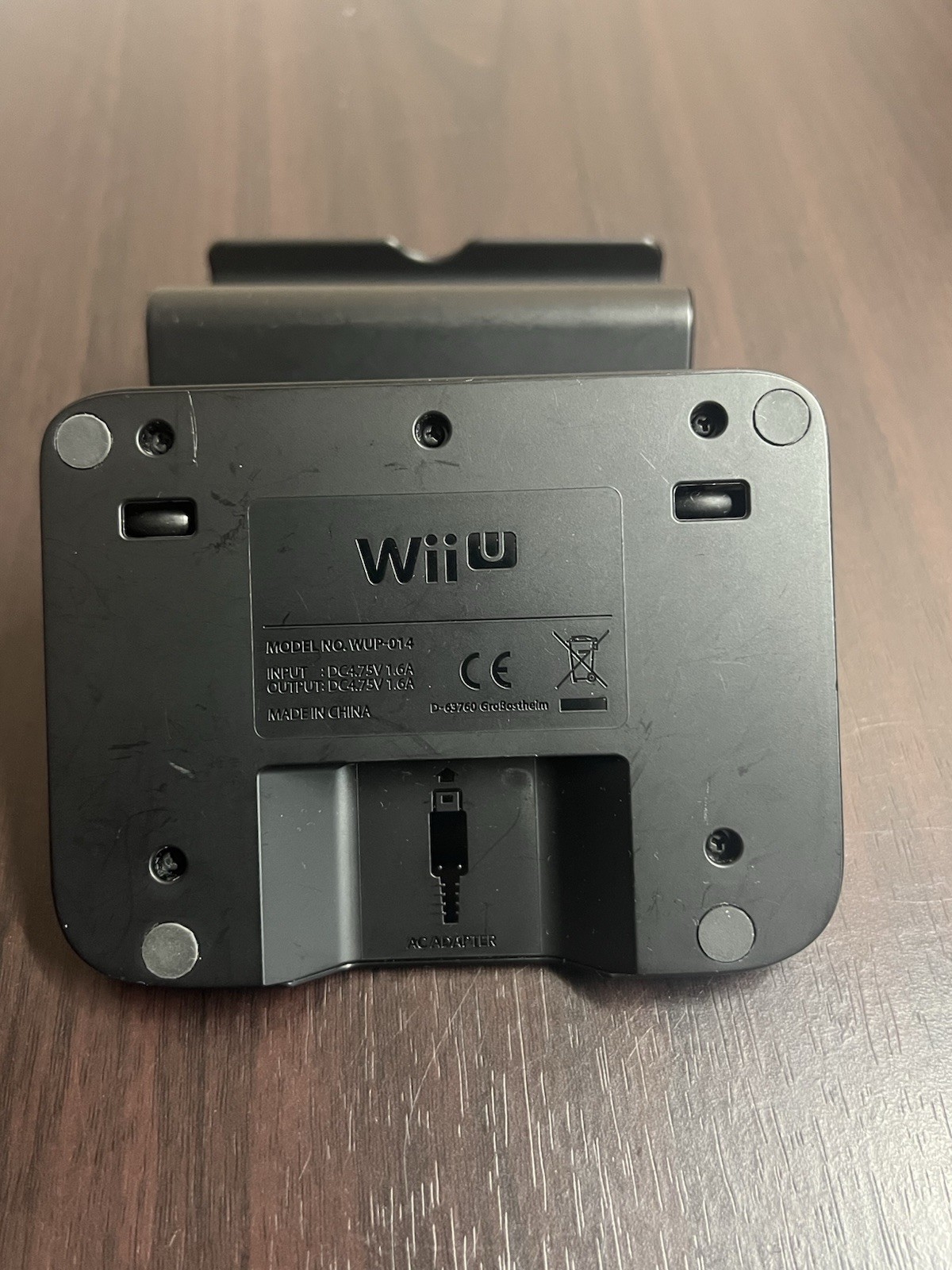 Genuine Nintendo Wii U Gamepad Charging Dock Cradle Stand - photo 3
