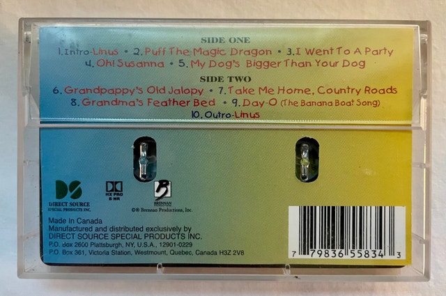 Peanuts Cassette: Snoopy's Sing-A-Long (2000) - photo 2