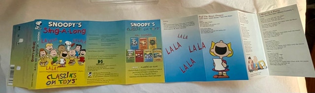 Peanuts Cassette: Snoopy's Sing-A-Long (2000) - photo 5