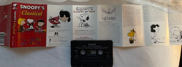 Peanuts Cassette: Snoopy’s Classical – Clasziiks on Toys - photo 4
