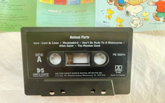 Peanuts Cassette: Snoopy's Animal Party (Zoo) - photo 2