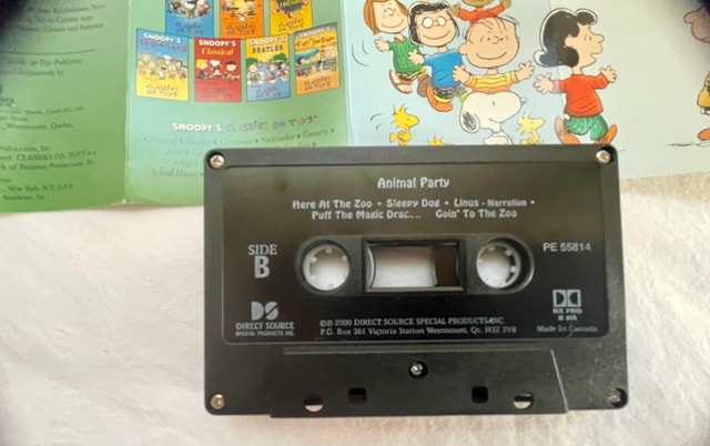 Peanuts Cassette: Snoopy's Animal Party (Zoo) - photo 3