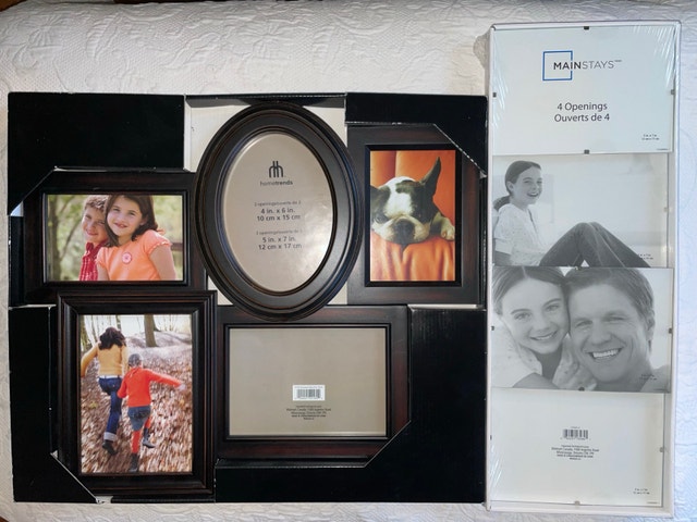 Two Brand New Collage Picture Frames Lot