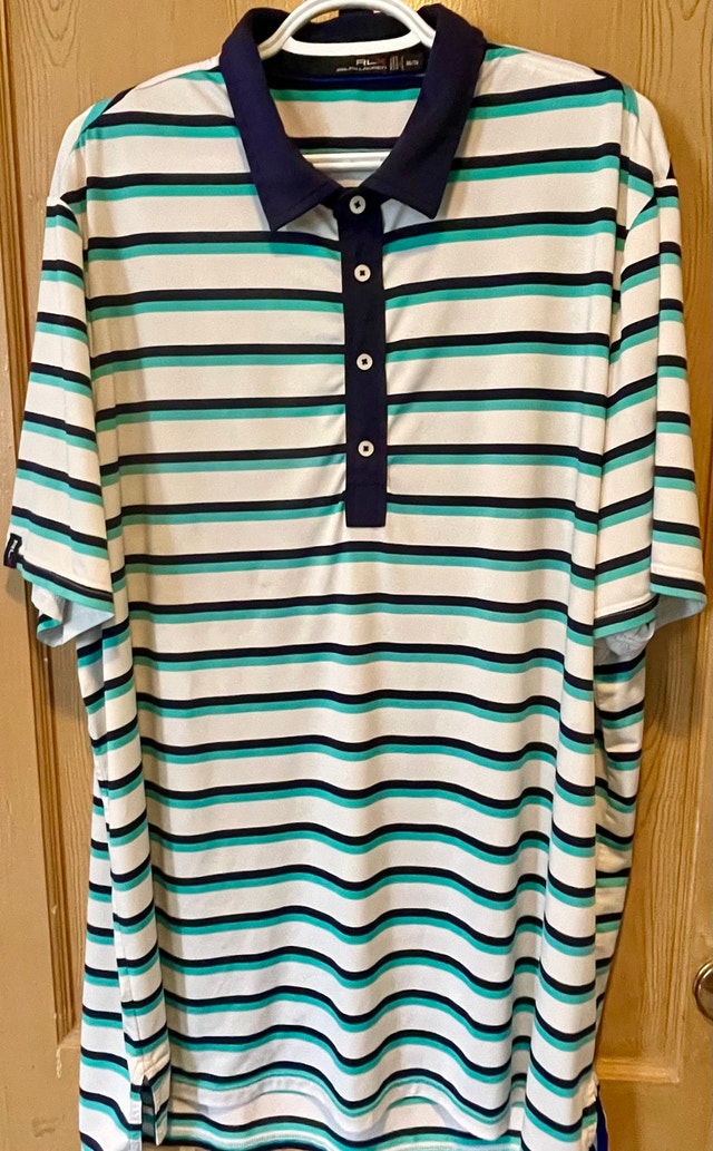 NWOT: 2XL RLX Ralph Lauren Performance Golf Polo Shirt