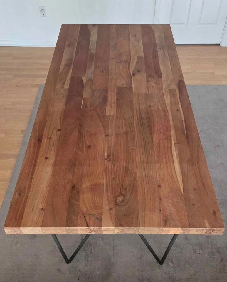 CB2 Wood Dining Table - photo 4