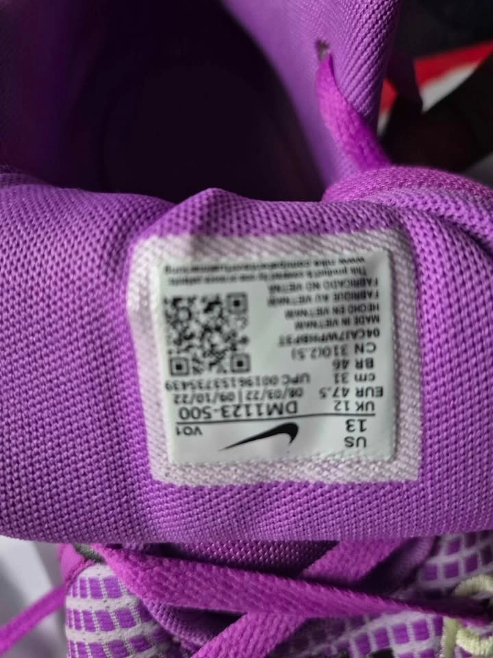 Nike LeBron Witness 7 Fuchsia Dream basketball shoes - photo 4