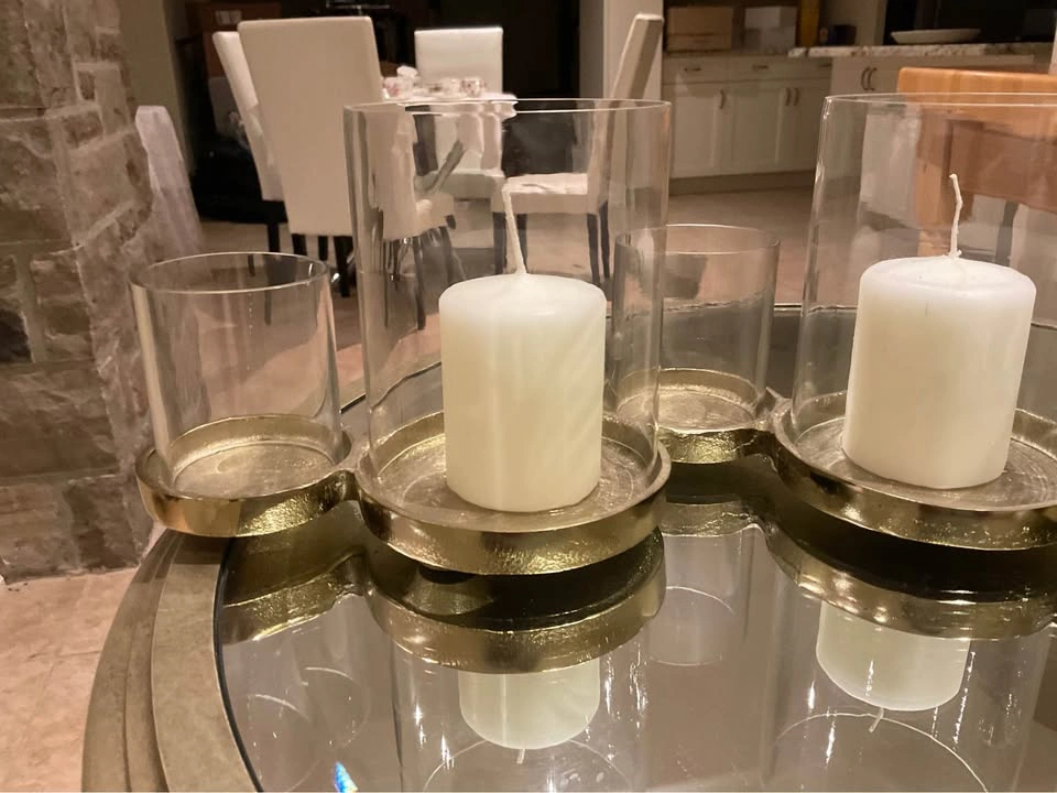 Candle Runner Cristelle. Metal Base - photo 3