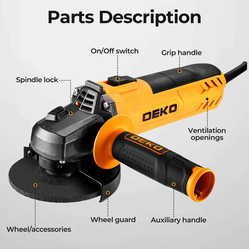Deko angle grinder - photo 2