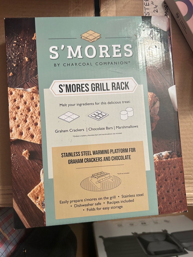 Brand New S'mores BBQ Grill Rack