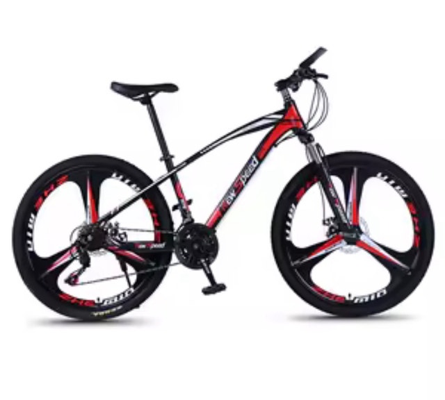 Brand New 3-Spoke New Speed Pro Mountain Bike - Red