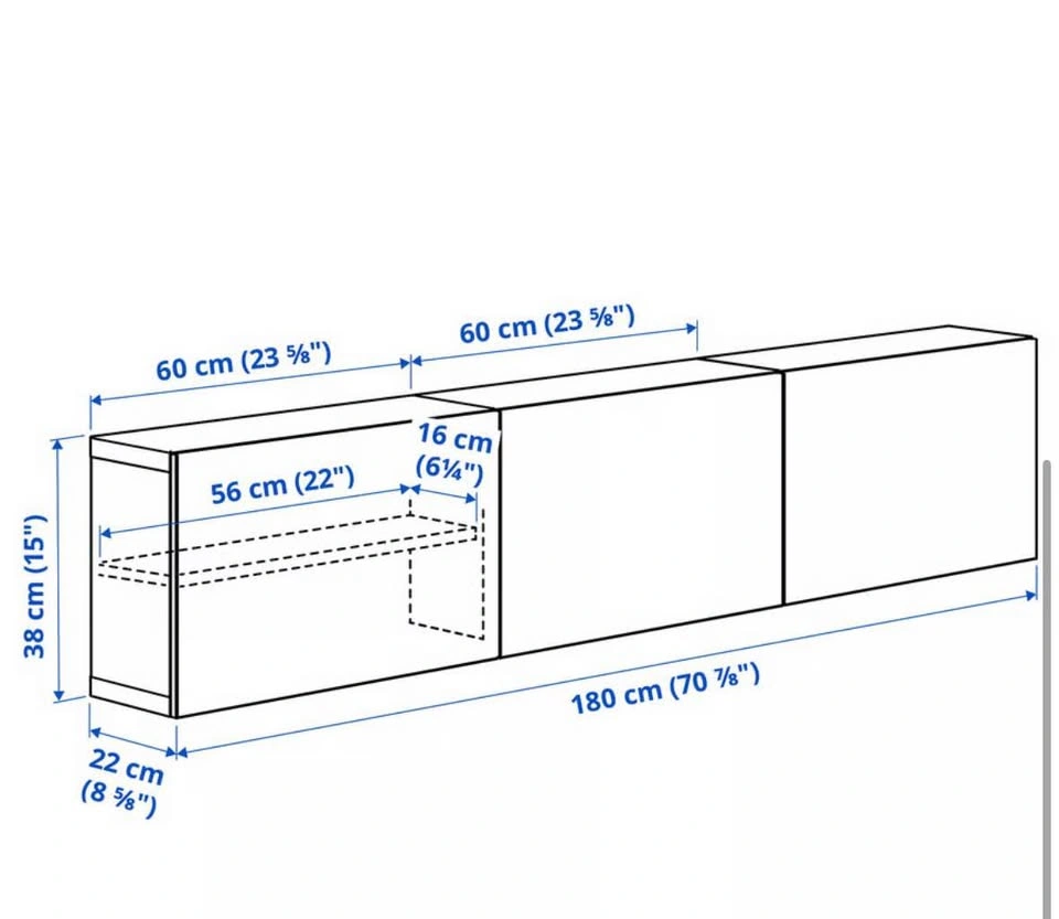 IKEA Storage Cabinet, TV Stand, TV Table - photo 3