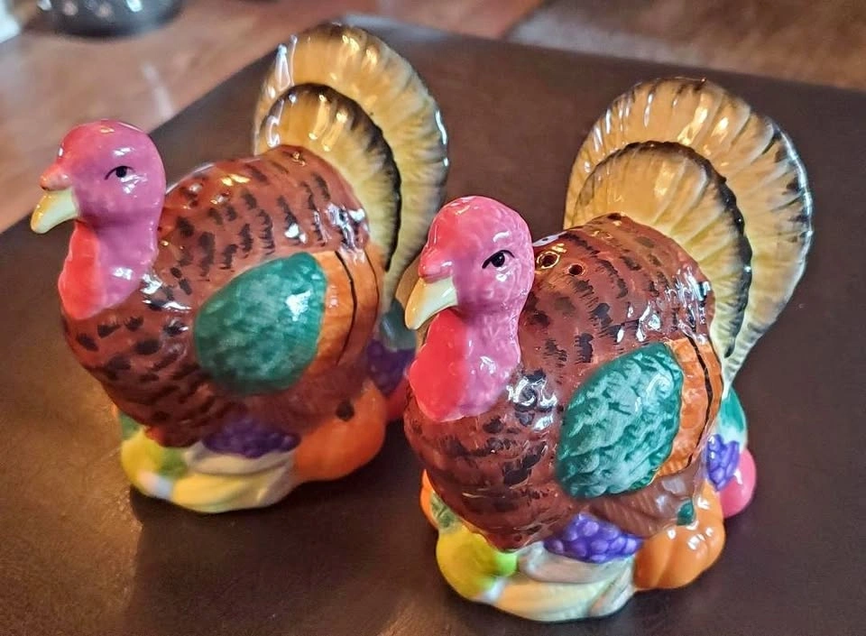 Turkey Salt and Pepper Shakers