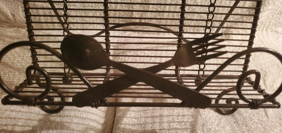Wrought Iron Cookbook Stand - photo 4