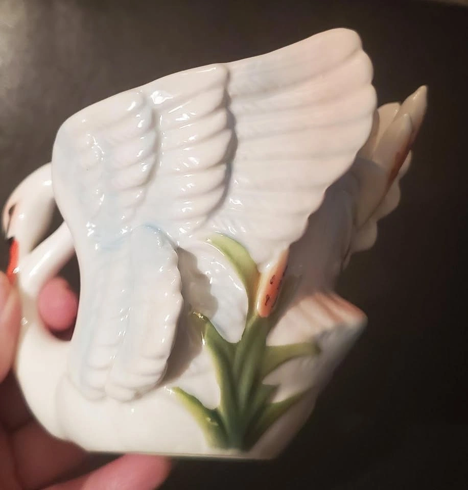 Vintage Ceramic Swan - photo 2