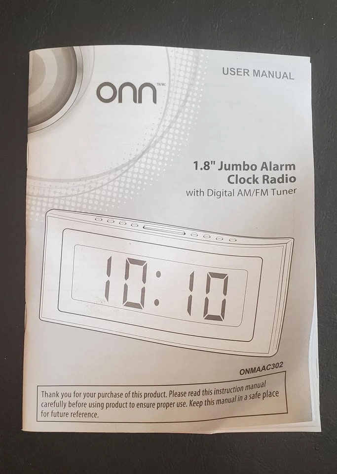 Clock Radio with Manual - photo 5
