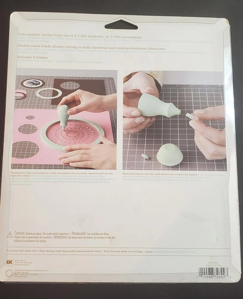 Martha Stewart Circle Cutter - Never Opened - photo 4