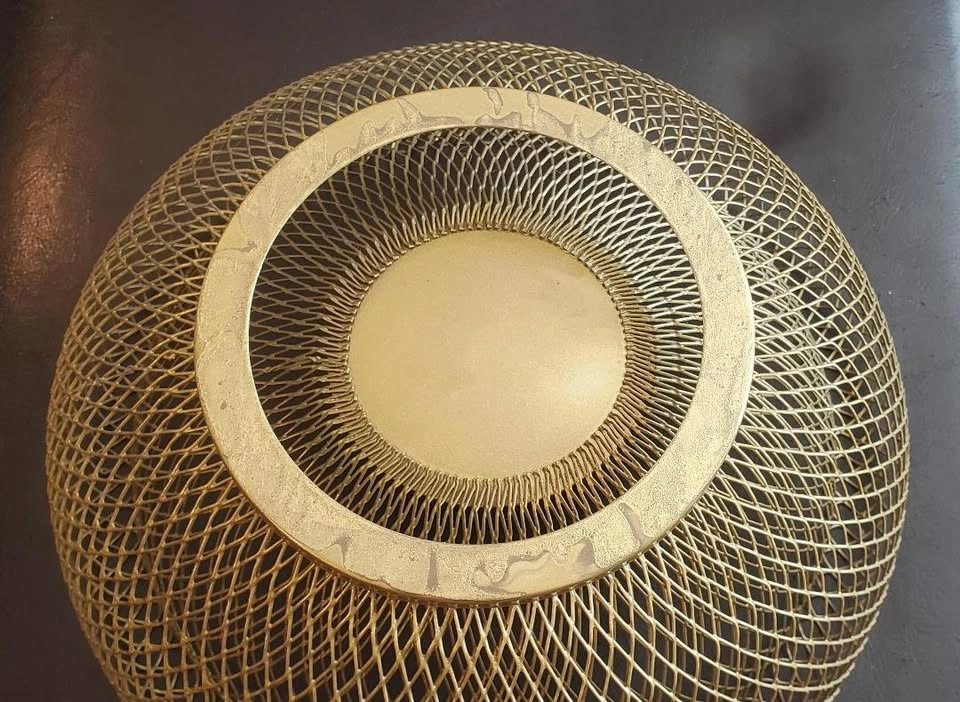 Metal Painted Mesh Bowl - photo 4