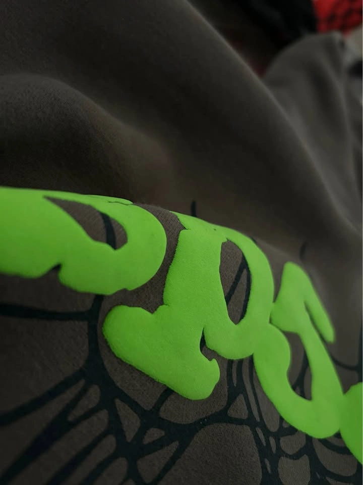 Green spider hoodie - photo 2