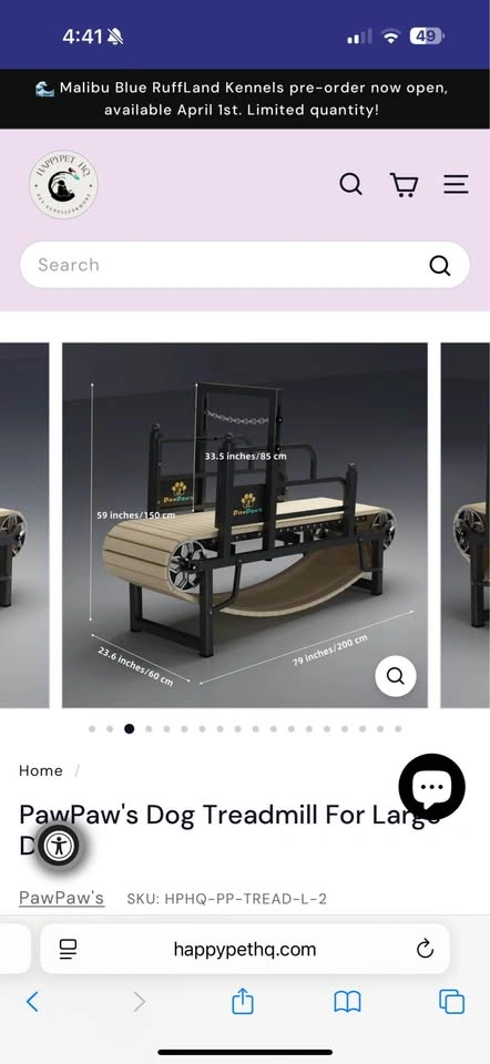 Dog Treadmill For Large Dogs - photo 2
