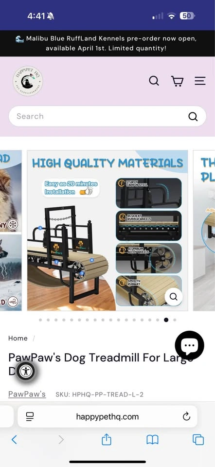 Dog Treadmill For Large Dogs - photo 3