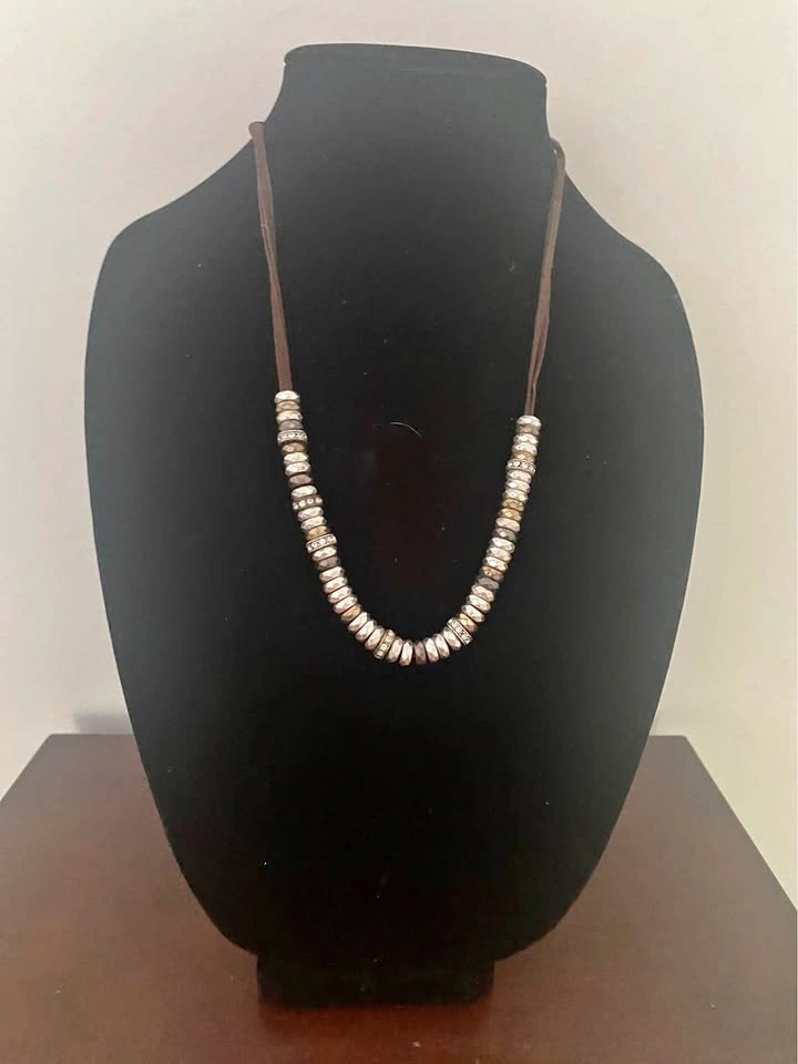 Beaded Cord Necklace
