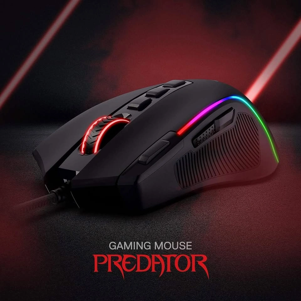 NEW Redragon M612 Predator RGB Wired Gaming Mouse - 8000 DPI - photo 2