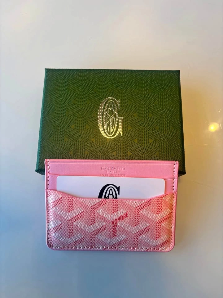 Pink Goyard Wallet