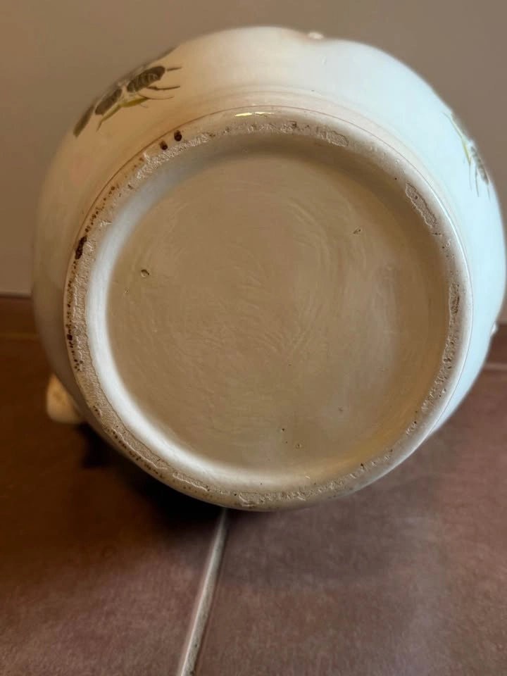 Vintage Floral Ceramic Pitcher - photo 3