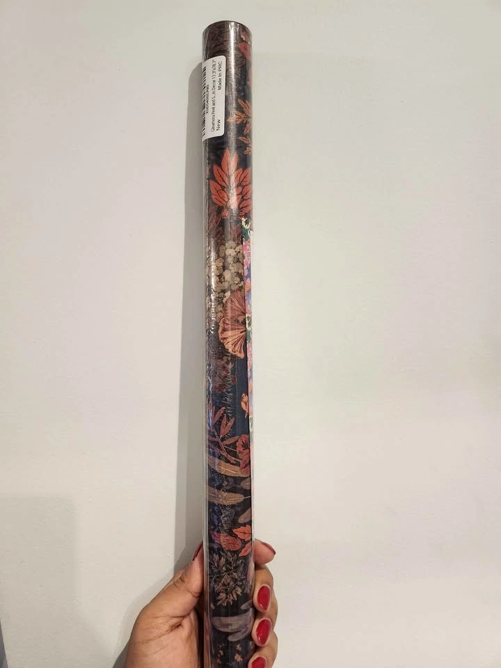 Botanical Floral Vintage Peel and Stick Wallpaper - 17.3"x78.7" - photo 5