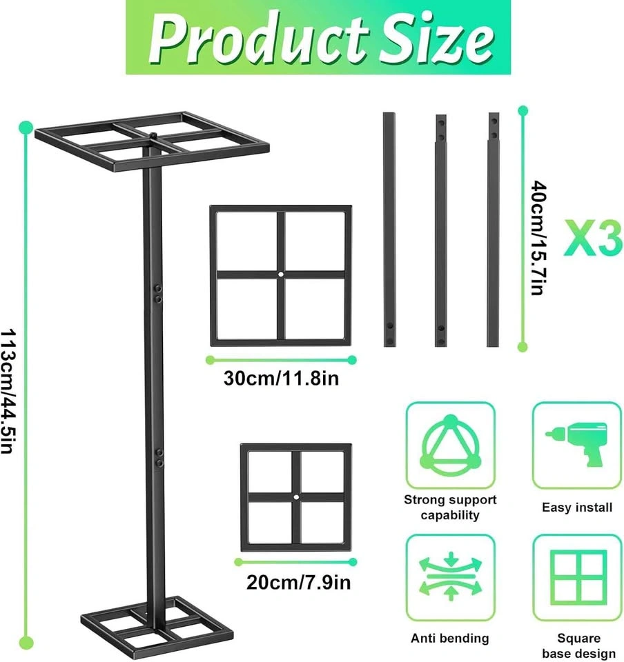 Adjustable Metal Dragon Fruit Trellis Plant Support - photo 2