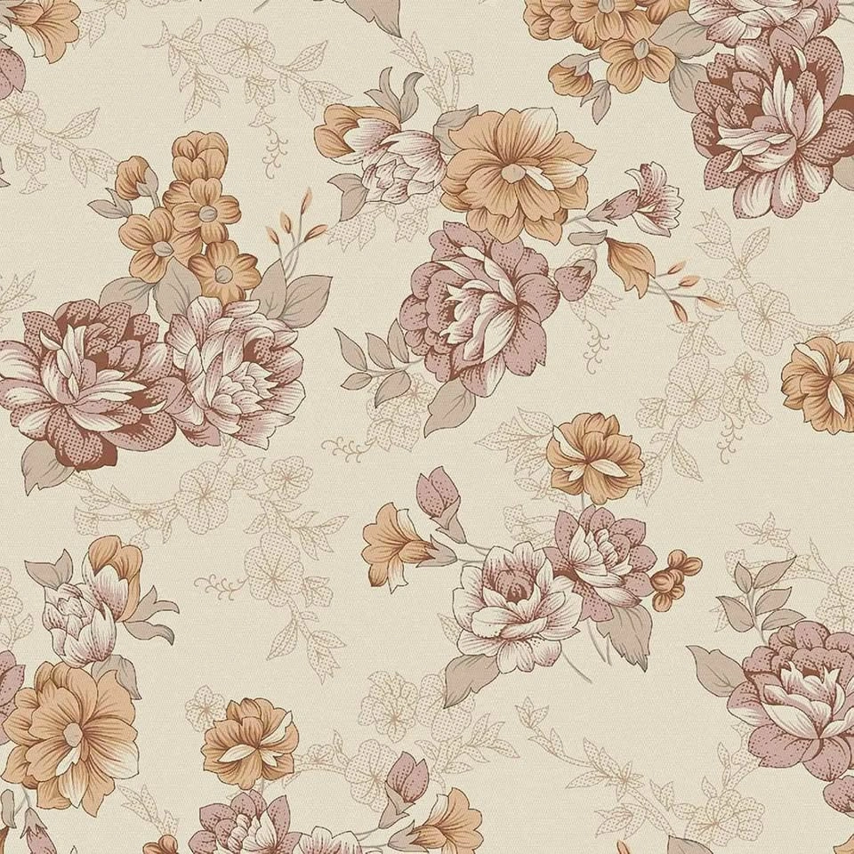 French Damask Floral Textured Peel and Stick Wallpaper