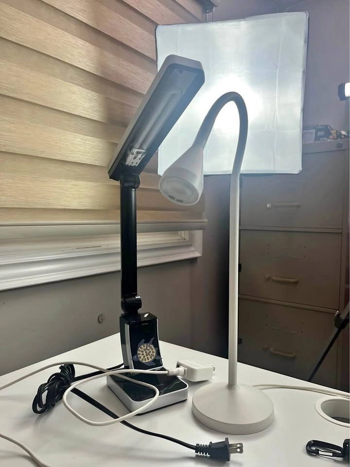 Two lamps from IKEA