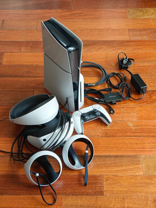 PlayStation 5 Slim (Disc Edition) + VR headset for sale