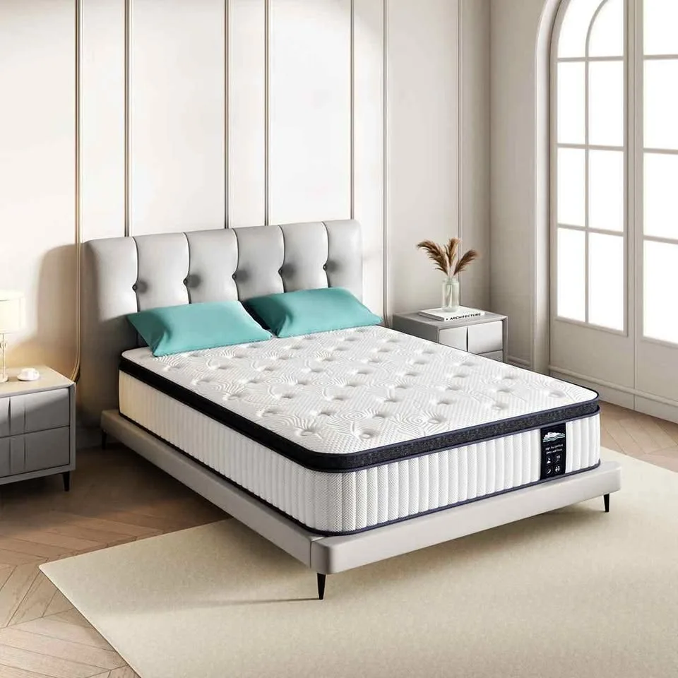 Serweet Twin Memory Foam Hybrid Mattress - NEW thumbnail