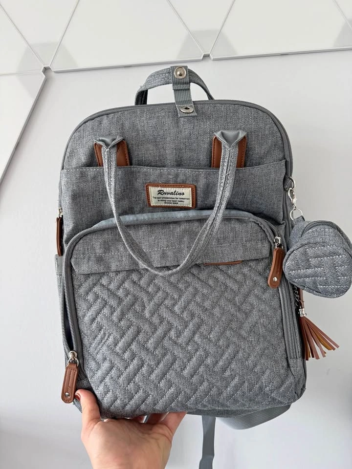 Rivalino Diaper backpack, grey