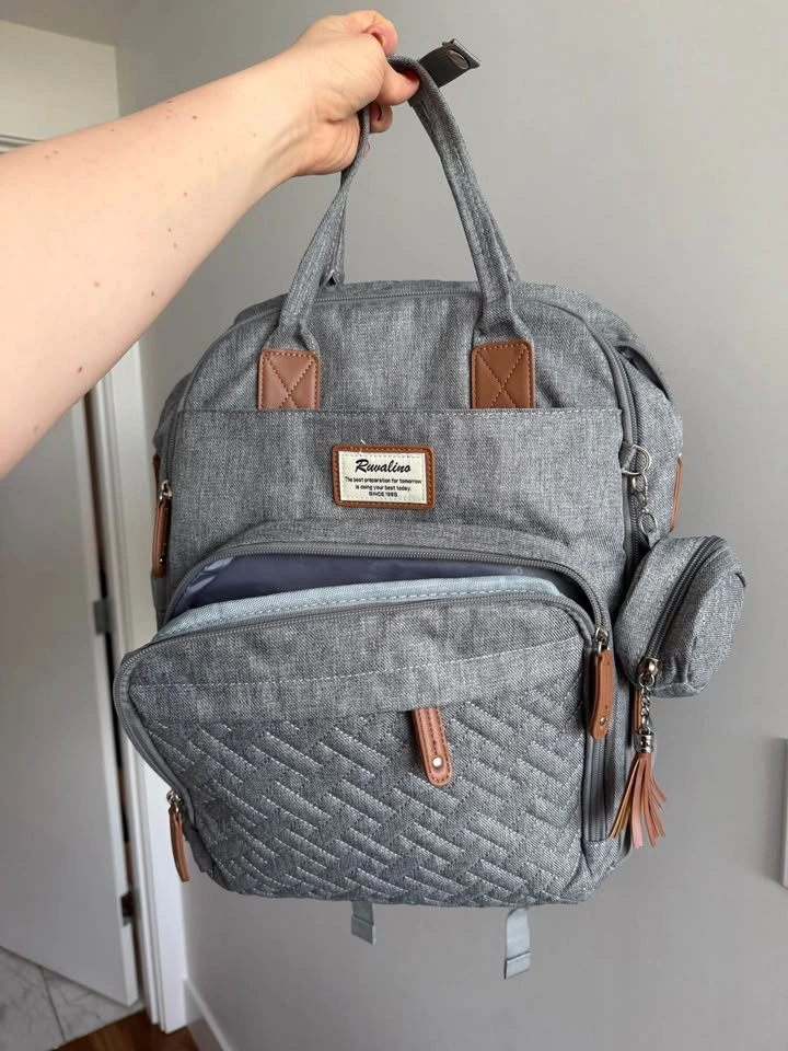 Rivalino Diaper backpack, grey - photo 2
