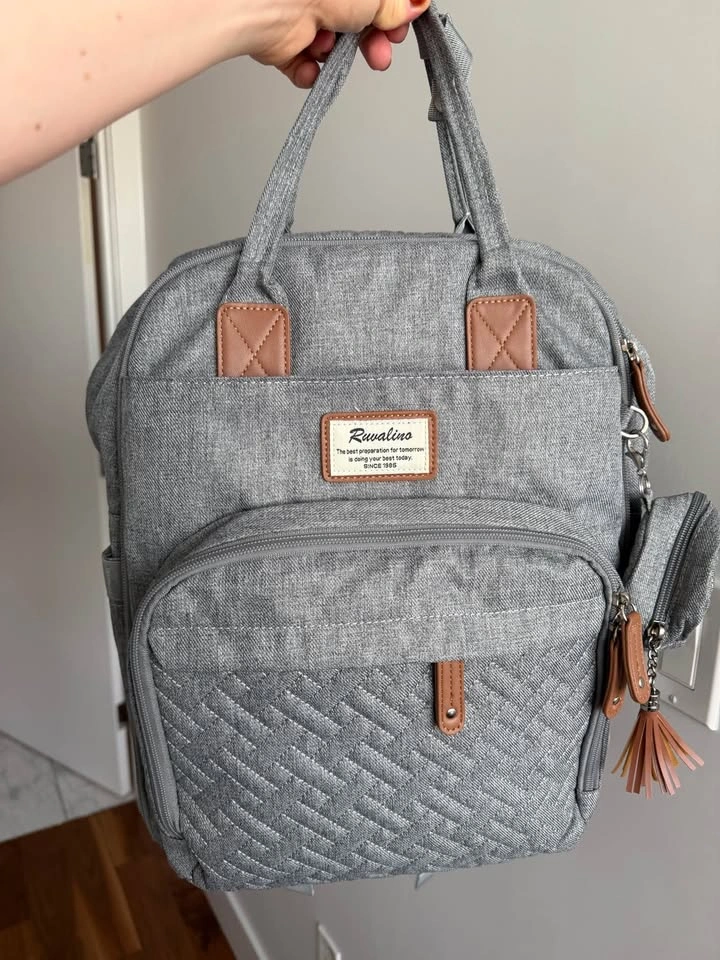 Rivalino Diaper backpack, grey - photo 5