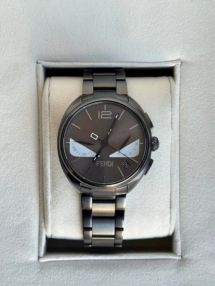 Fendi Momento Bugs Chronograph Watch