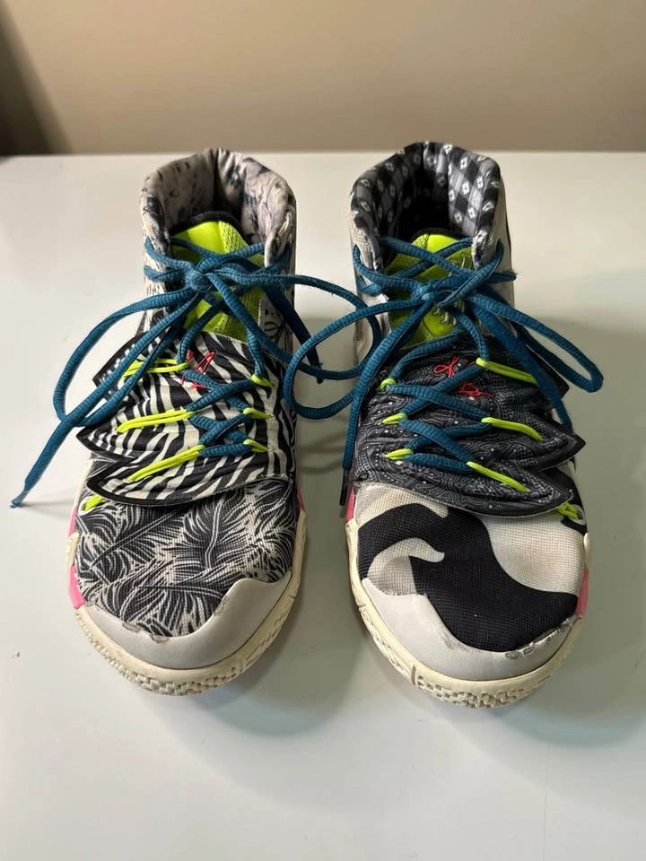 Nike Kyrie Hybrid S2 ‘What the Neon’ Basketball Shoes - photo 4