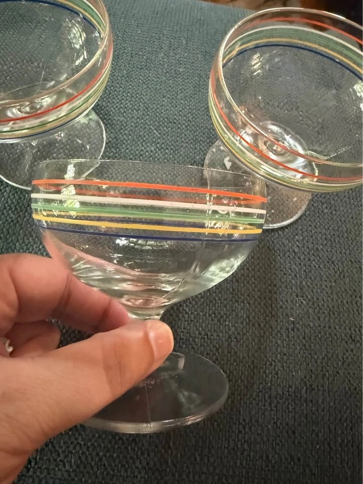 Vintage Anchor Hocking dessert bowls- set of four - photo 5