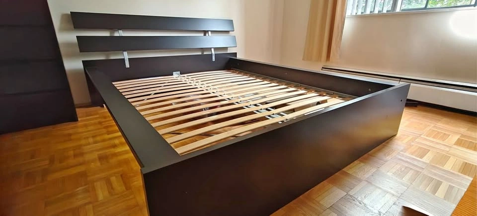 Queen Bed frame with slated base
