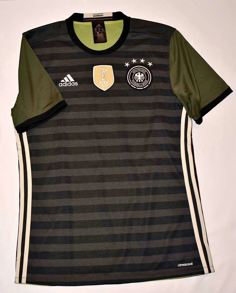 GERMANY 2016 2017 AWAY FOOTBALL SHIRT SOCCER JERSEY ADIDAS SIZE
