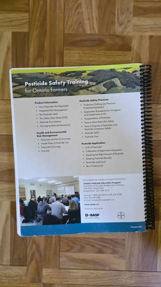 Grower Pesticide Safety Course Manual - Ontario - photo 3
