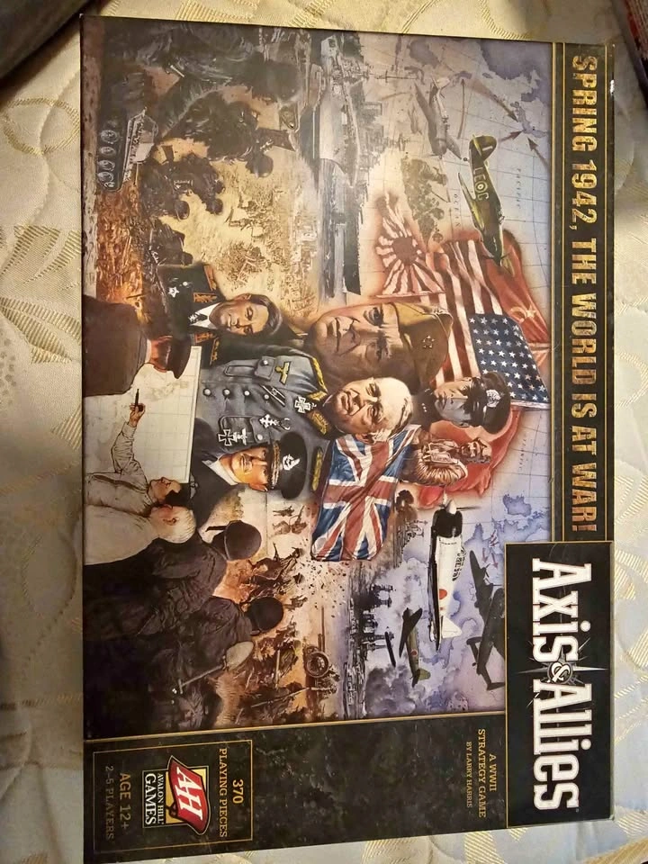 Avalon Hill Axis & Allies: Spring 1942 Strategy Board Game
