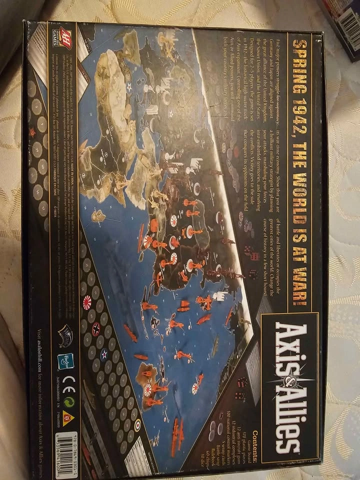 Avalon Hill Axis & Allies: Spring 1942 Strategy Board Game - photo 2