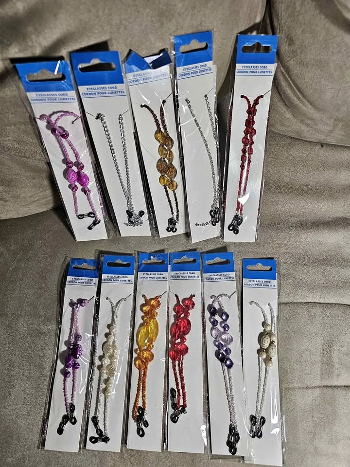 Beaded and Chain Eyeglasses Cords $1 Each