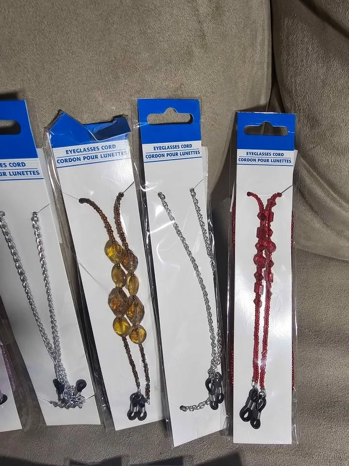Beaded and Chain Eyeglasses Cords $1 Each - photo 3