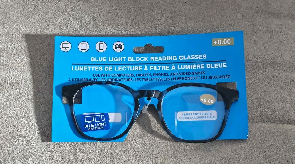 Blue Light Block Reading Glasses +0.00 $1 Each - photo 5