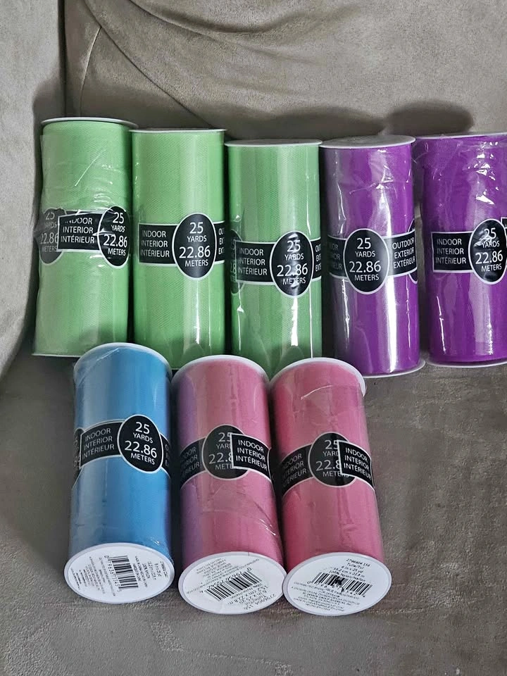 Offray Tulle Ribbon Spools $3 Each or $2/$5